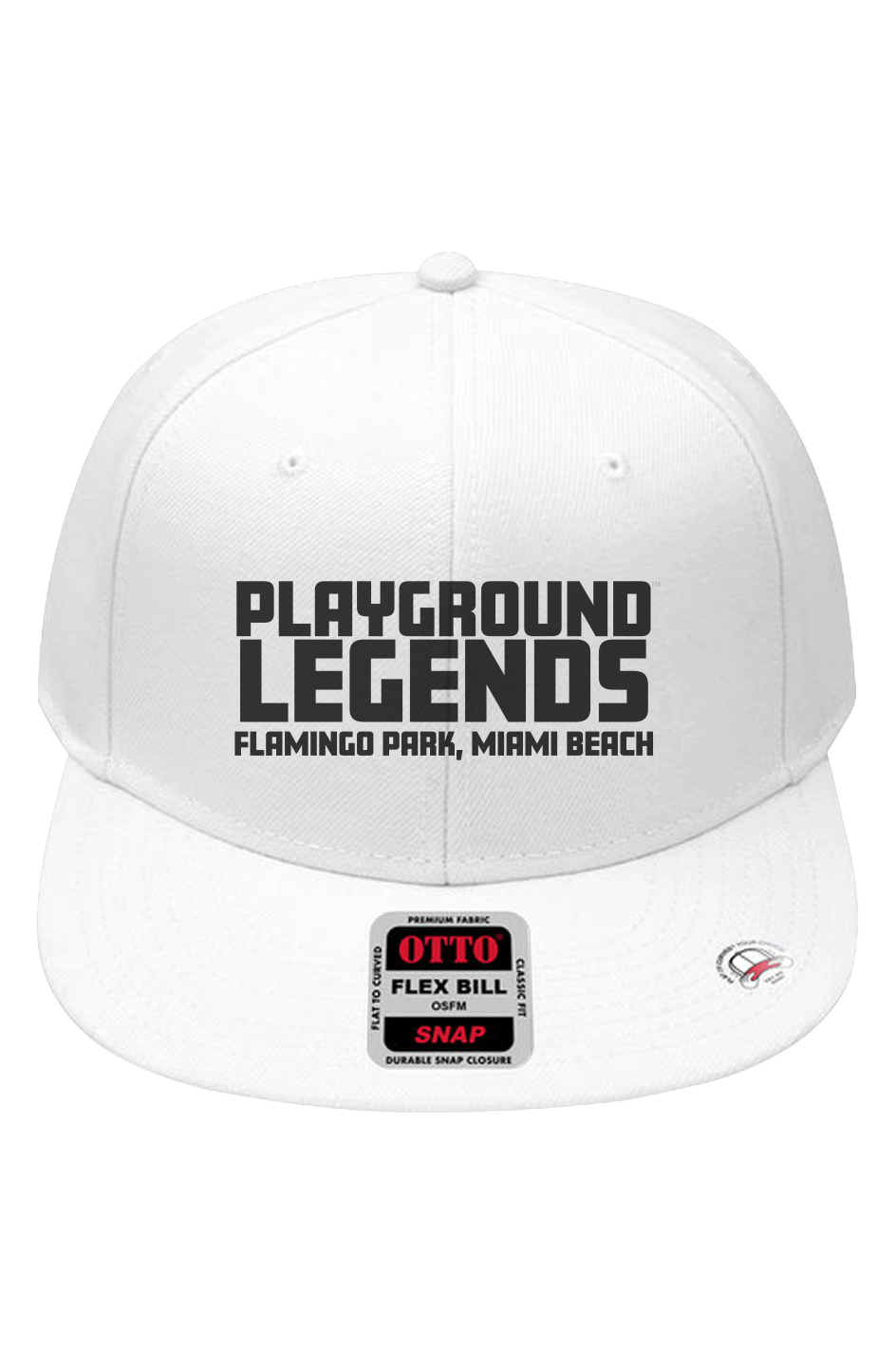 Flamingo Park Miami Beach 6 Panel Snapback With