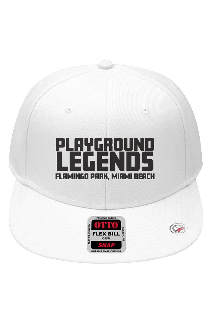 Flamingo Park Miami Beach 6 Panel Snapback With