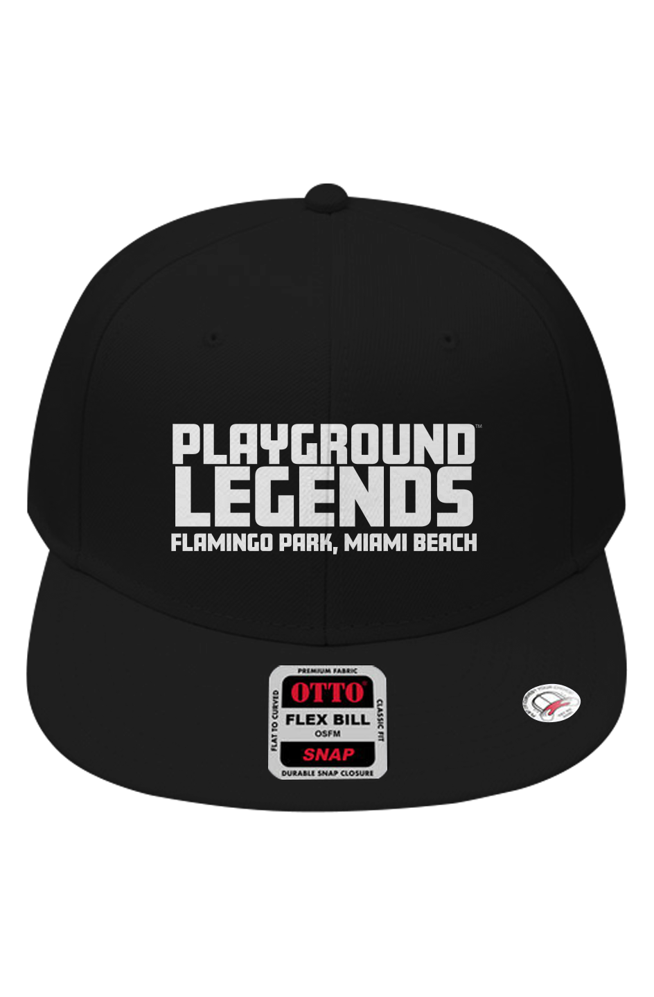 Flamingo Park Miami Beach 6 Panel Snapback With