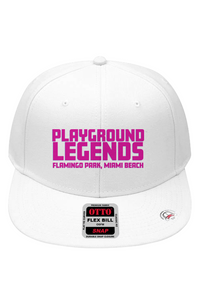 Flamingo Park Miami Beach 6 Panel Snapback With