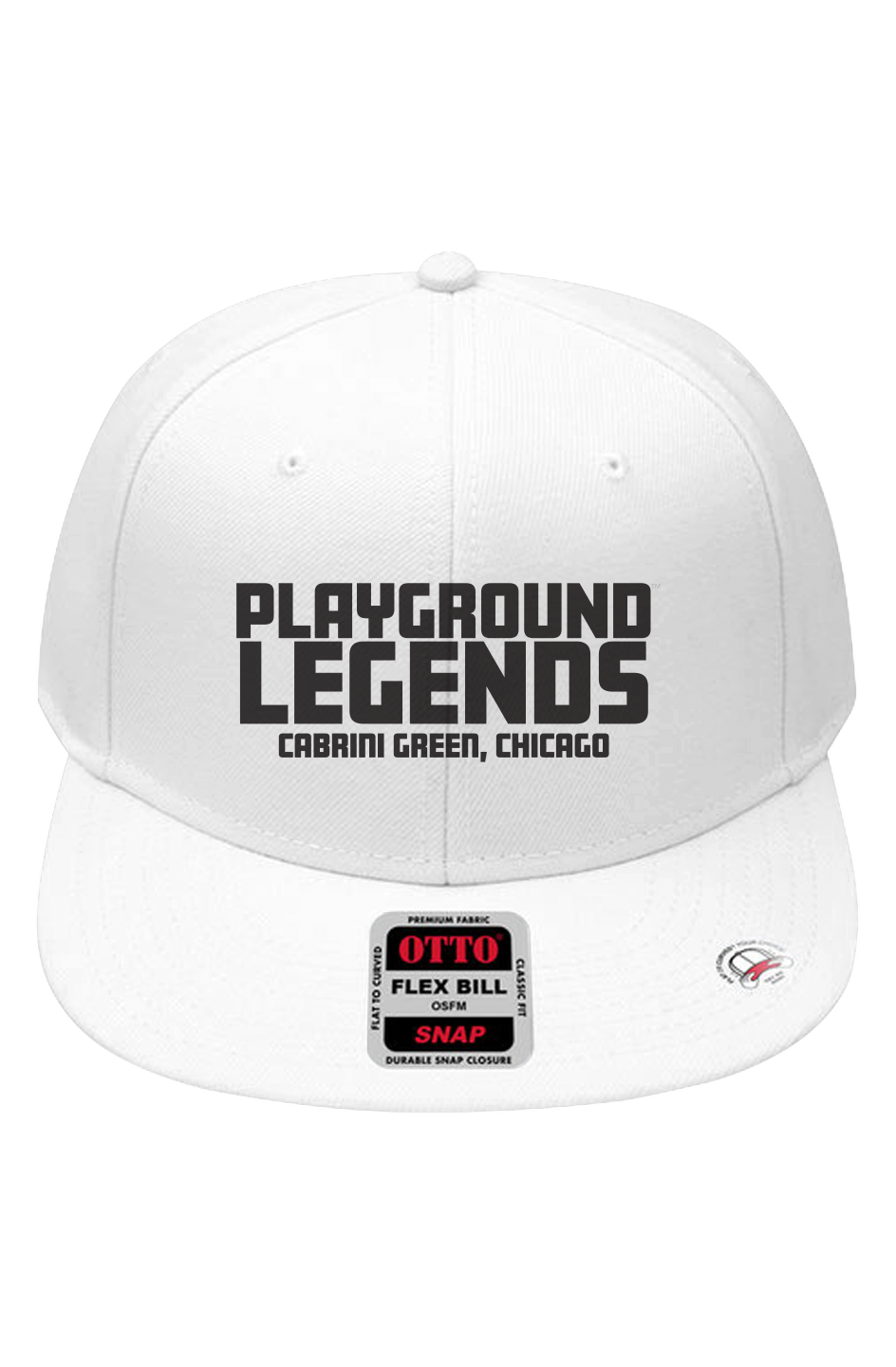 Cabrini Green Chicago 6 Panel Snapback With Grey