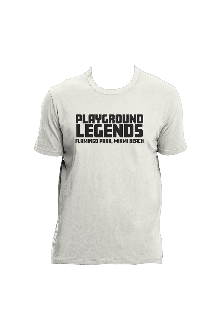 Flamingo park UNISEX SUPIMA CREW GARMENT DYED T 